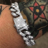 Simple Fashion And Fully-jewelled Cuban Ins Style Hip Hop Geometric Bracelet - Lootquake