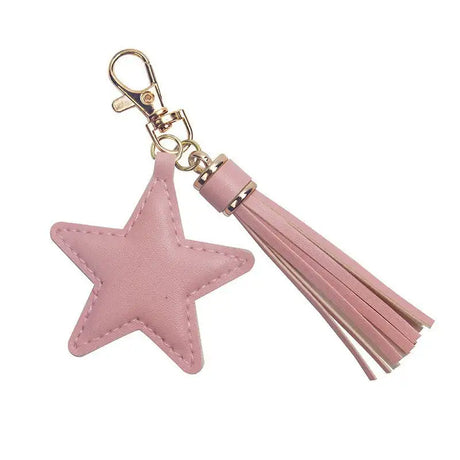 Creative Pentagram Tassel Tassel Luggage Keychain - Lootquake