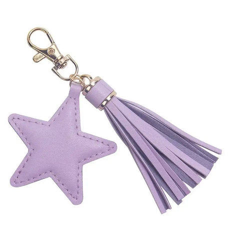 Creative Pentagram Tassel Tassel Luggage Keychain - Lootquake