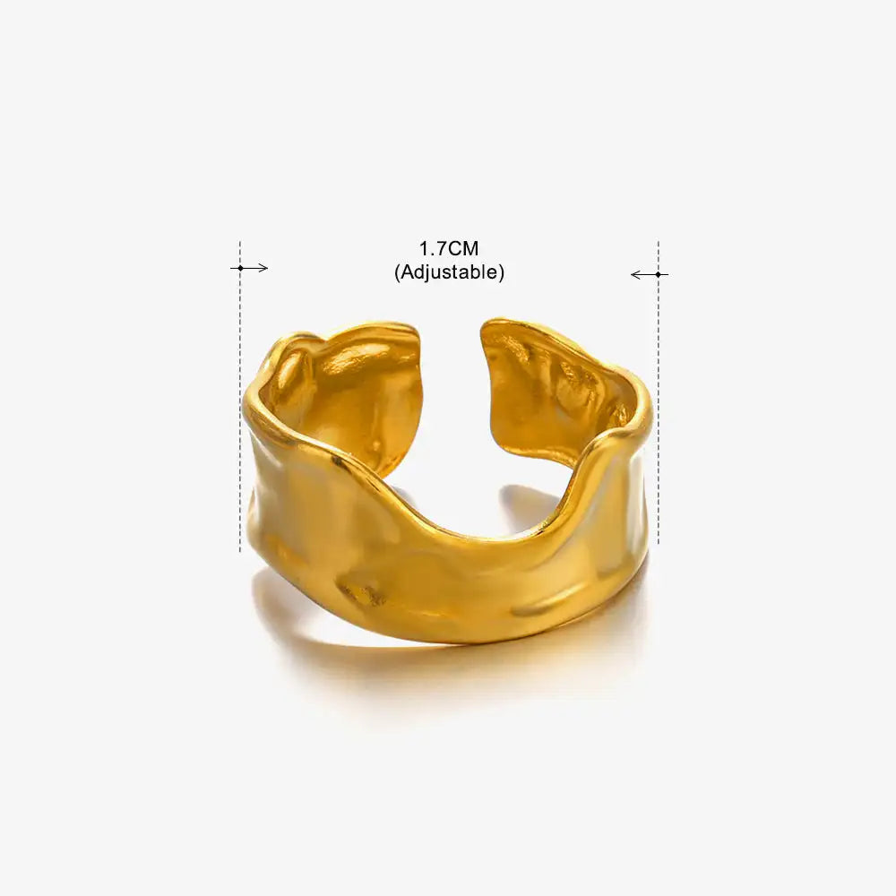 Women's Retro Fashion Stainless Steel Shaped Ring - Lootquake