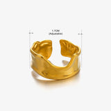 Women's Retro Fashion Stainless Steel Shaped Ring - Lootquake