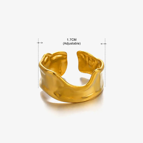 Women's Retro Fashion Stainless Steel Shaped Ring - Lootquake