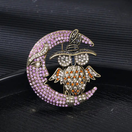 Heavy Industry Full Diamond Animal Pin Women's Accessories - Lootquake