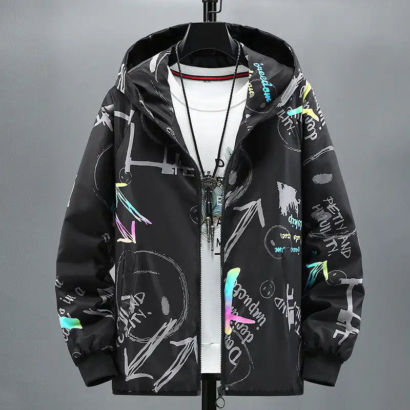 Trendy Colorful Handsome Student Fashion Brand Jacket - Lootquake
