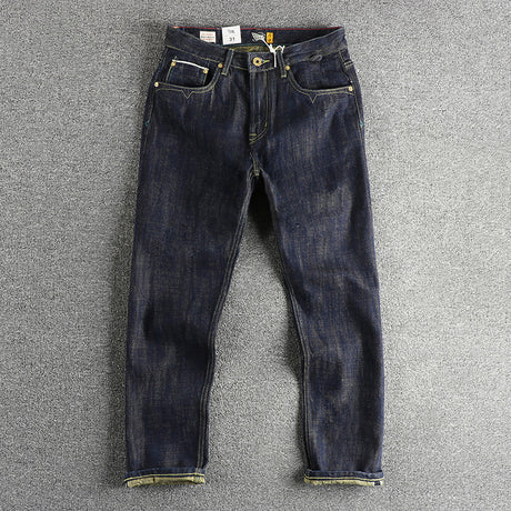 Colored Cotton Vintage Jeans Trousers For Men - Lootquake