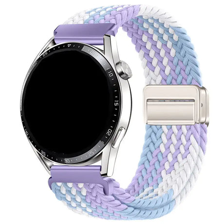 Metal Magnetic Buckle Nylon Braided Stretch Strap - Lootquake