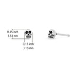 European And American Popular Personalized Ghost Head Gothic Retro Skull Stud Earrings Ornament - Lootquake