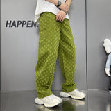 Loose Straight Washed Denim Large Pocket Pants Trendy - Lootquake