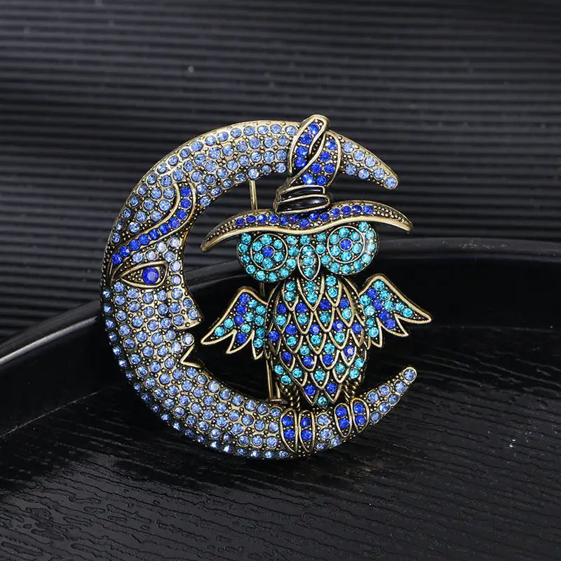Heavy Industry Full Diamond Animal Pin Women's Accessories - Lootquake