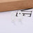 European And American Entry Lux U-shaped Earrings Female Simple Solid - Lootquake