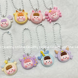 Twelve Constellation Girlish Lanyard Keychain
