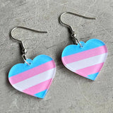 Rainbow Geometric Simple Multi-color Love Heart - Lootquake