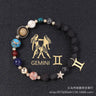 Natural Volcanic Rock Twelve Constellations Bracelets Fashion European And American Style - Lootquake