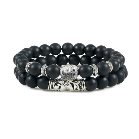 Wooden Bead Bracelet Buddha Head Men's And Women's Suits Hollow Out Hand Jewelry - Lootquake