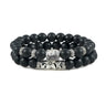 Wooden Bead Bracelet Buddha Head Men's And Women's Suits Hollow Out Hand Jewelry - Lootquake