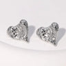 Pendientes de acero inoxidable de temperamento simple con baño de oro de 18 quilates que no se decoloran