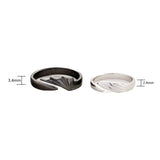 Angels & Demons Couple Combination Rings