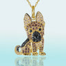 Fashion Exquisite Cartoon Pet Puppy Necklace - Lootquake