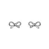 Fashion Hollowed-out Bowknot Thread Stud Earrings - Lootquake