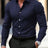 Men's Long Sleeve Business Formal Wear Slim Fit Shirt - Lootquake