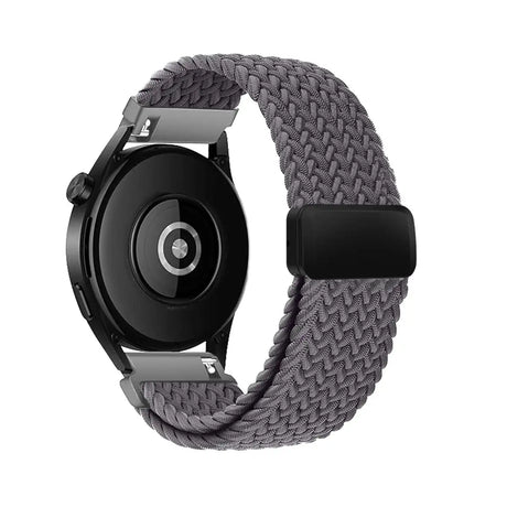 Metal Magnetic Buckle Nylon Braided Stretch Strap - Lootquake