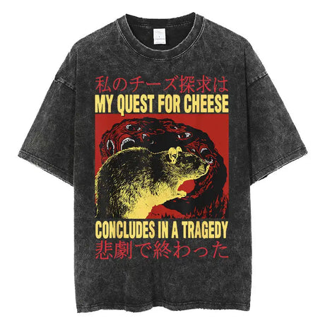 Fashion Personality Frog Print Men's T-shirt - Lootquake