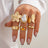 French Style Baroque Pearl Ring - Lootquake