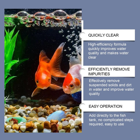 Fish Tank Water Quality Decontamination Cleaner - Lootquake