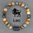 Twelve Constellations Bracelets Natural Stone Pendant Planet Birthday Gift - Lootquake