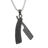Titanium Steel Shaver Pendant Personality Punk Vintage Necklace - Lootquake