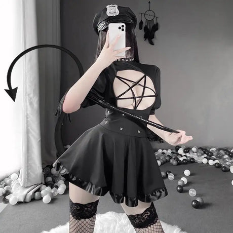 Maid Costume Halloween Uniform Sexy Lingerie Suit - Lootquake