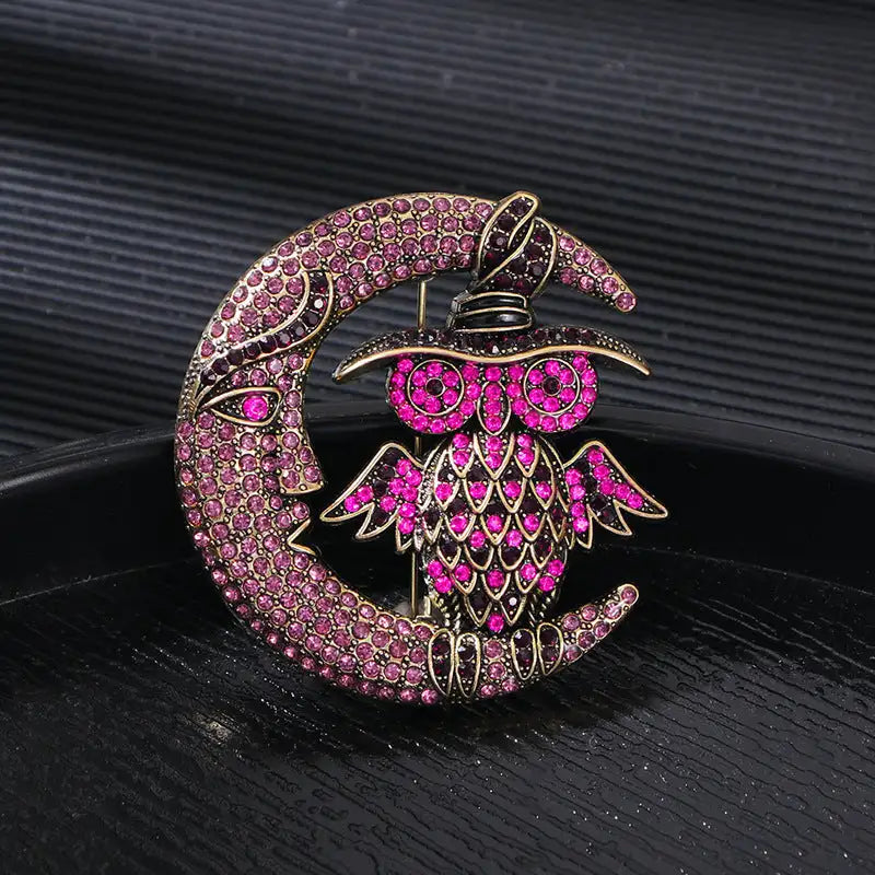 Heavy Industry Full Diamond Animal Pin Women's Accessories - Lootquake