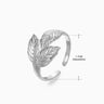 Anillo de acero inoxidable con forma de moda retro para mujer