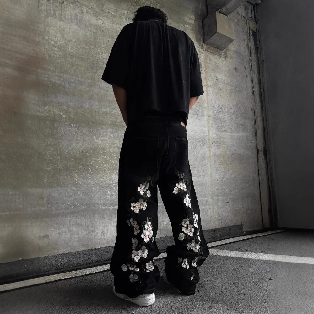 American Retro Street Loose Jeans - Lootquake