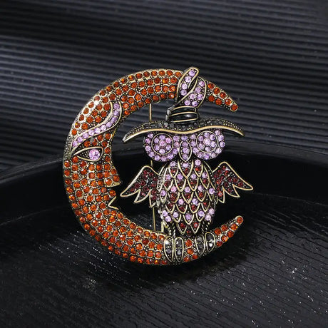Heavy Industry Full Diamond Animal Pin Women's Accessories - Lootquake