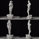 Estatuas de diosas griegas clásicas: pequeñas figuras artísticas, esculturas de Venus para estanterías de oficina y decoración de sala de estar.