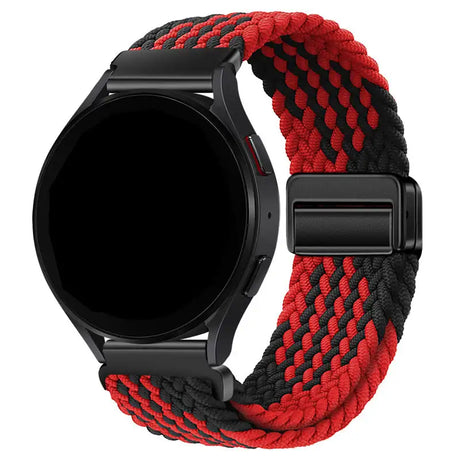 Metal Magnetic Buckle Nylon Braided Stretch Strap - Lootquake