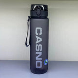Casino Frosted Sports Water Cup Plastic Handy Cup Men and Women Creativity Portable Student Kettle with Lid Sports Bottle