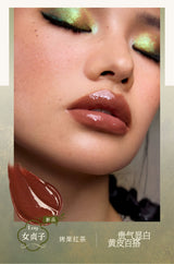 Girlcult LIPSTICK GLAZED ROUGE and matte Moisturizer Long-lasting Bright and Crystal Beauty Lip Waterproof Makeup Cosmetics