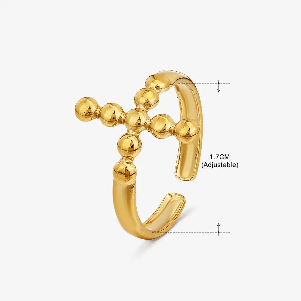 Women's Retro Fashion Stainless Steel Shaped Ring - Lootquake