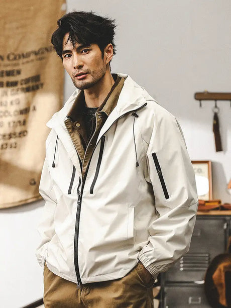 American Retro Outdoor Outdoor Jacket Coat Men - Lootquake