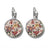Mandala Art Picture Earrings Crystal Yoga Earrings - Lootquake