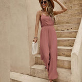 Women's Jumpsuit Loose Strap Tube Top High-end Drape
