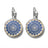 Mandala Art Picture Earrings Crystal Yoga Earrings - Lootquake