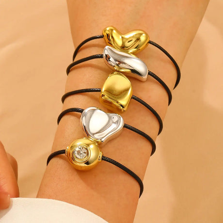 Women's Simple Ball Love Knotted Bracelet Necklace - Lootquake