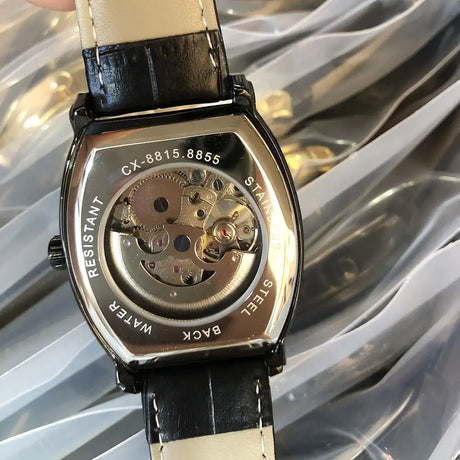 Men's Waterproof Mechanical Watch Square - Lootquake