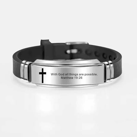 Inspirational Simple Family Friendship Stainless Steel Bracelet - Lootquake