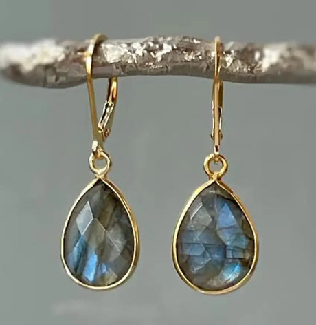 Crystal Crystal Clear Eardrops Beautiful Fashion Graceful Earrings - Lootquake