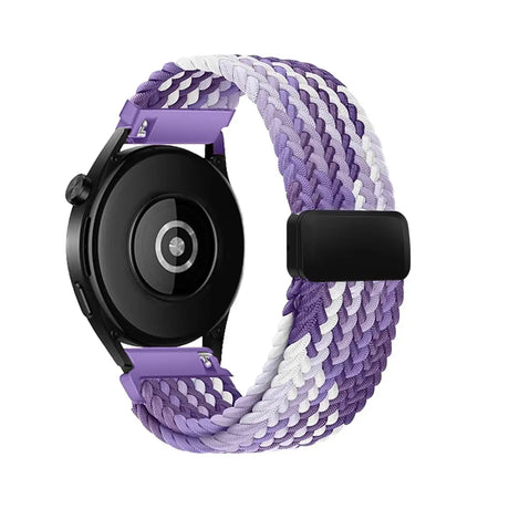 Metal Magnetic Buckle Nylon Braided Stretch Strap - Lootquake