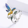 Europe And America Creative Hummingbird Ring - Lootquake